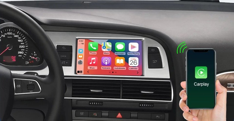 Für Audi A6 C6 A7 C7 2010-2011 Q7 2010-2015 Mit Apple CarPlay Android Auto Box