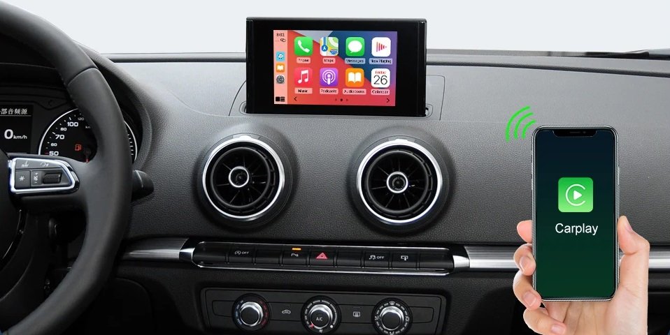 CarPlay für Audi A3 B9 A4 A5 Q5 2018–2019, mit Android Auto-Modul
