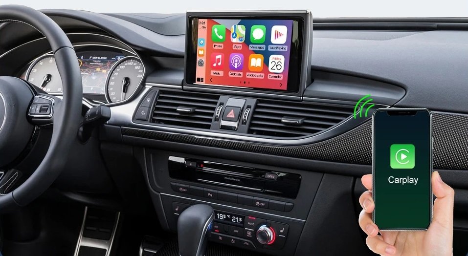 Audi A6 A7 RMC HN MHI2 2012–2018 Carplay Android Auto Kit