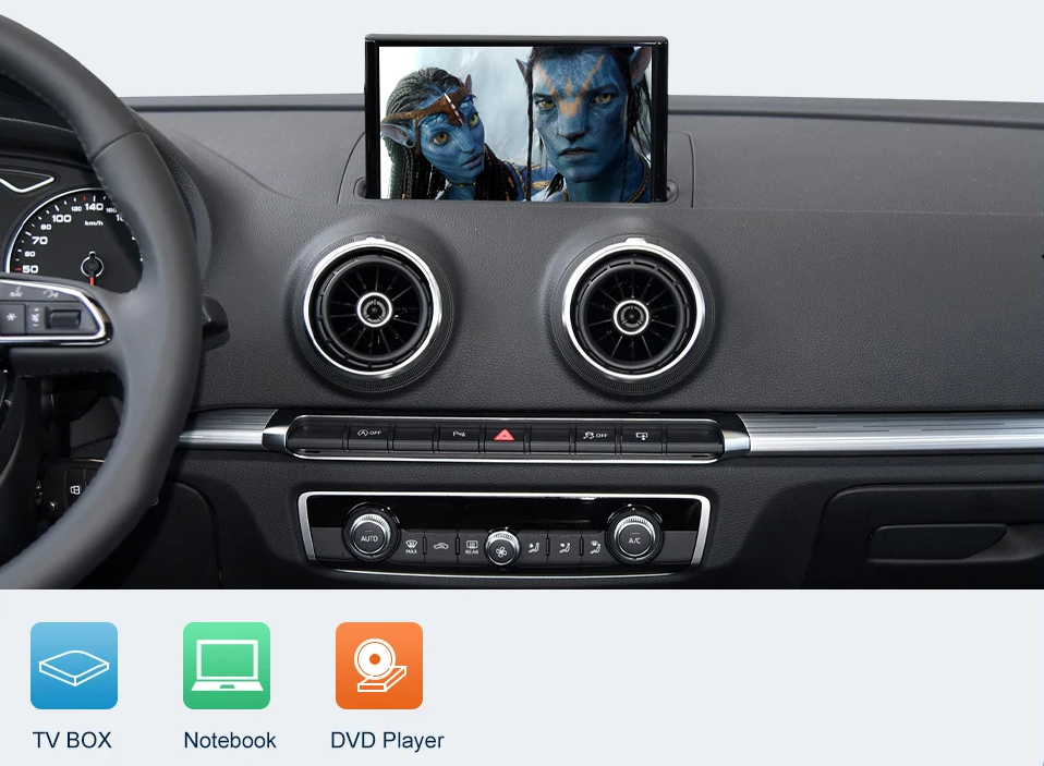 CarPlay für Audi A3 B9 A4 A5 Q5 2018–2019, mit Android Auto-Modul