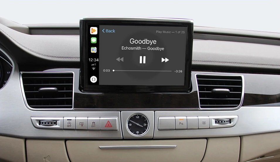Wireless CarPlay Android Auto Für Audi A8 D3 2012-2018