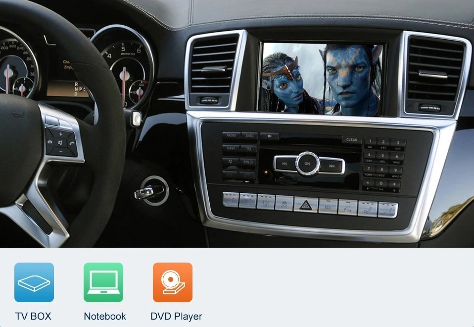 Wireless Carplay-Box Android Auto Für Mercedes Benz ML GL W166 X166 2012–2015