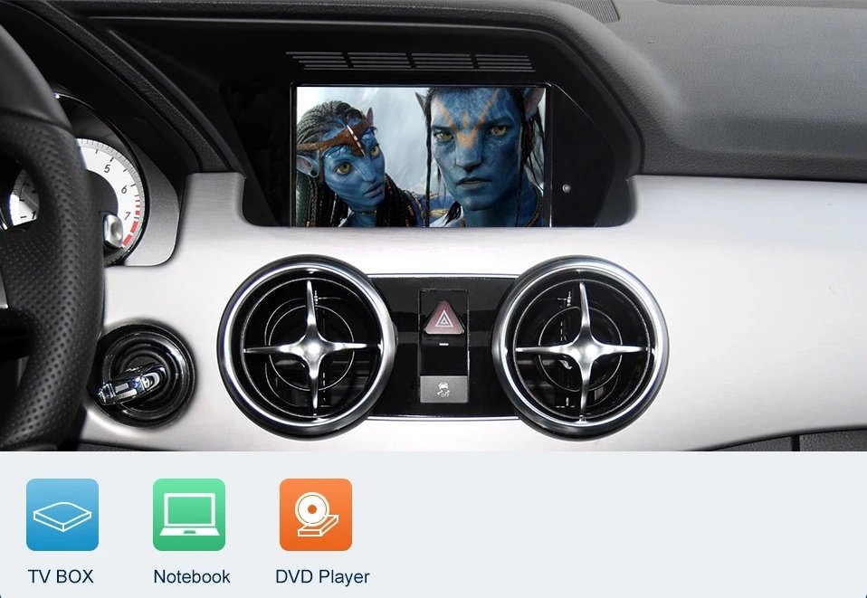 Carplay Android Auto für Mercedes Benz GLK NTG4.5 2013-2015