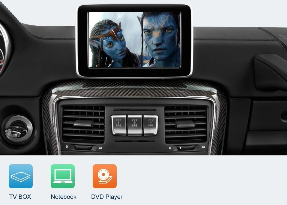 Wireless Carplay Android Auto für Mercedes Benz G-Class W463 NTG 4.5/4.7/5.0