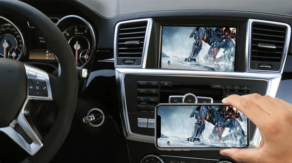 Wireless Carplay-Box Android Auto Für Mercedes Benz ML GL W166 X166 2012–2015