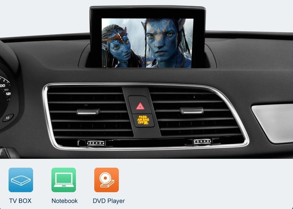 Drahtloses Carplay-Kit Android Auto für Audi A1 Q3 RMC 2013-2018