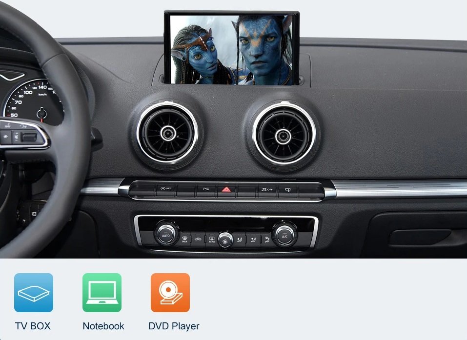 Drahtloses CarPlay Android Auto Fur Audi A3 8V Q2 8P 2013-2018