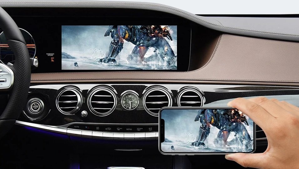 Wireless Carplay Modul Android Auto Für Mercedes Benz S-Class W222 2014-2018