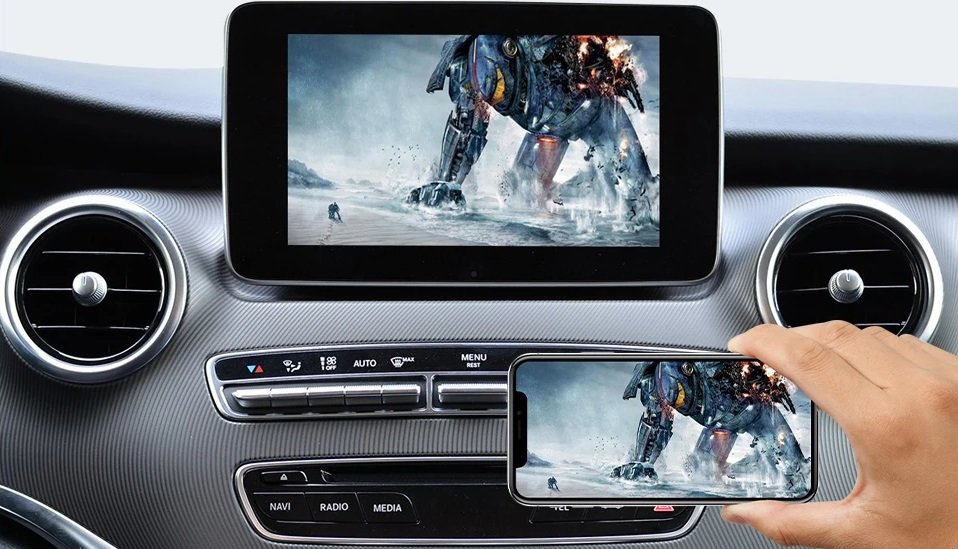 Android Auto Kit Für Mercedes Benz V-Class W447 2014-2018 mit Wireless Carplay
