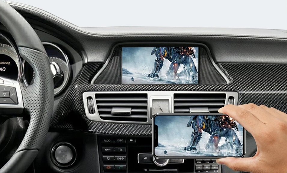 Android Auto Wireless Carplay Modul Für Mercedes Benz CLS W218 NTG4.5/NTG4.7 2011-2015 mit