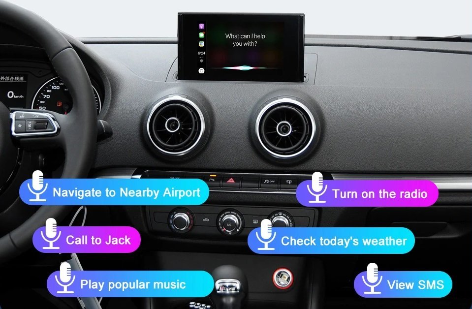 CarPlay für Audi A3 B9 A4 A5 Q5 2018–2019, mit Android Auto-Modul