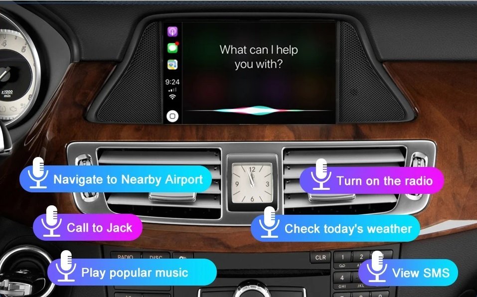 Android Auto Wireless Carplay Modul Für Mercedes Benz CLS W218 NTG4.5/NTG4.7 2011-2015 mit