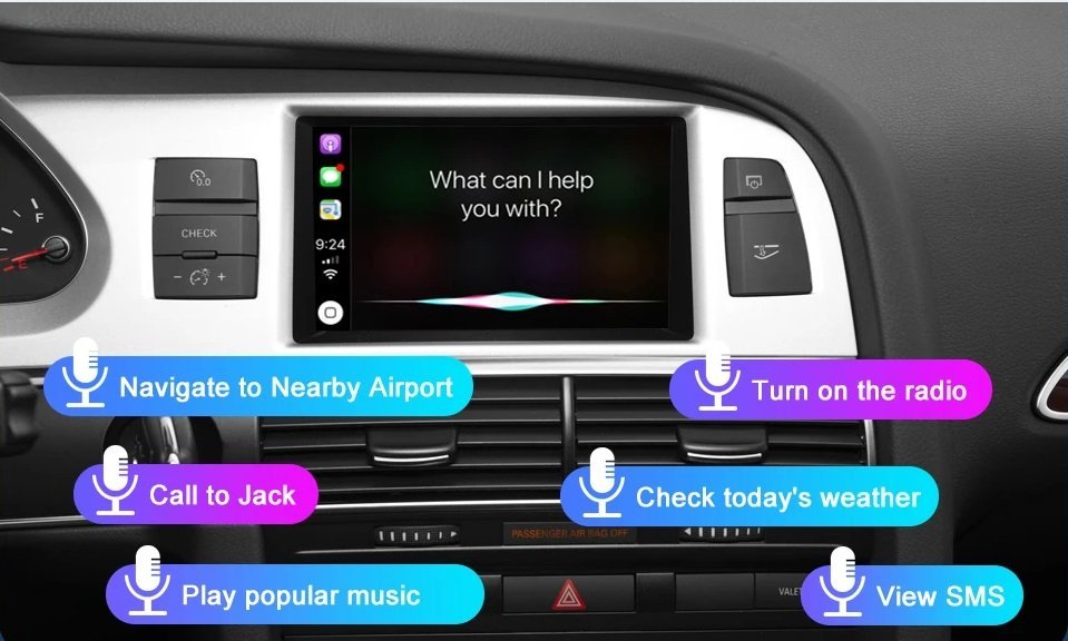 Für Audi A6 C6 A7 C7 2010-2011 Q7 2010-2015 Mit Apple CarPlay Android Auto Box