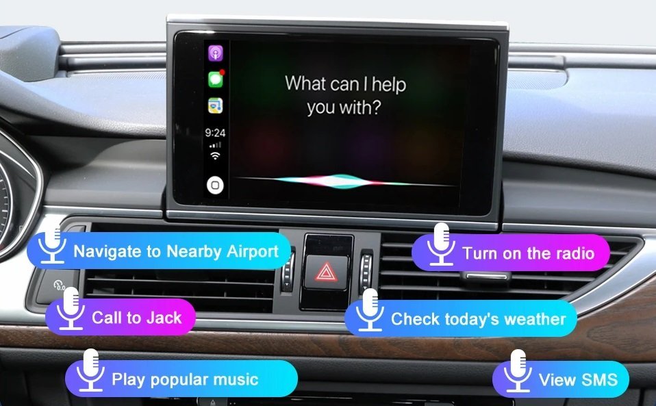 Audi A6 A7 RMC HN MHI2 2012–2018 Carplay Android Auto Kit