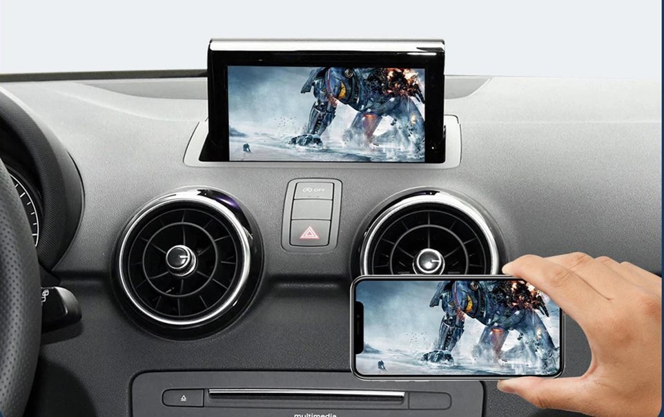 Drahtloses Carplay-Kit Android Auto für Audi A1 Q3 RMC 2013-2018