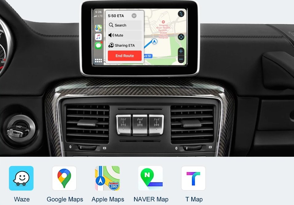 Wireless Carplay Android Auto für Mercedes Benz G-Class W463 NTG 4.5/4.7/5.0