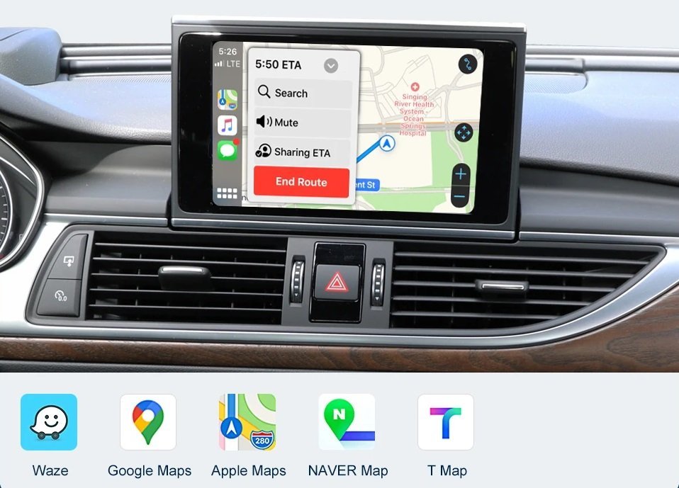 Audi A6 A7 RMC HN MHI2 2012–2018 Carplay Android Auto Kit