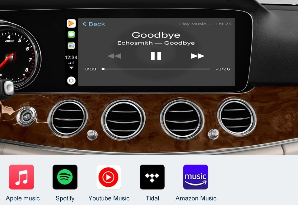 Wireless Carplay Modul Android Auto Für Mercedes Benz S-Class W222 2014-2018