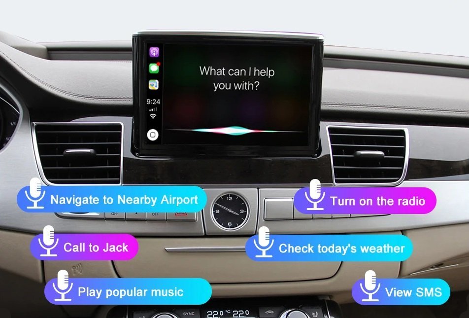 Wireless CarPlay Android Auto Für Audi A8 D3 2012-2018