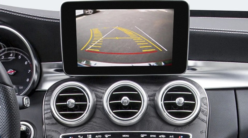Kabellose Carplay Box Android Auto für Mercedes Benz C-Class W205 GLC 2015–2018