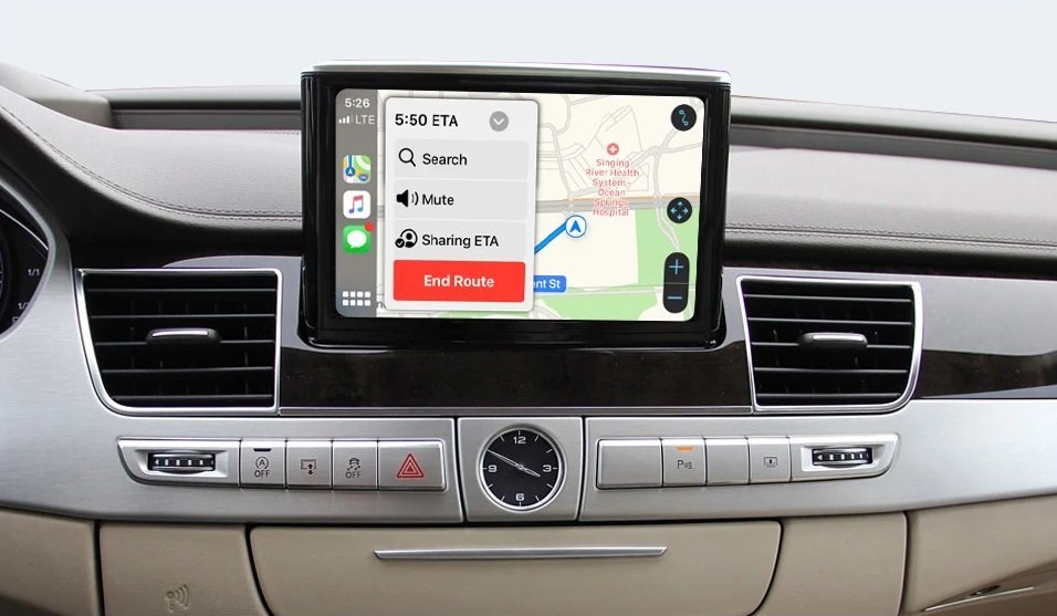 Wireless CarPlay Android Auto Für Audi A8 D3 2012-2018