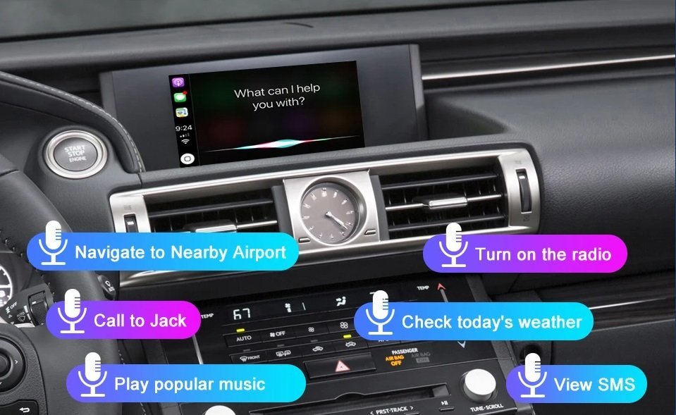Apple Carplay Android Auto Box für Lexus IS 2014-2019
