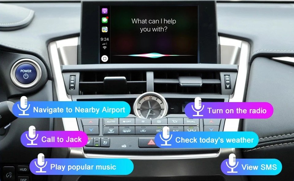 Apple Carplay Android Auto Kit für Lexus GS RC CT LS LX LC UX GX 2014-2019