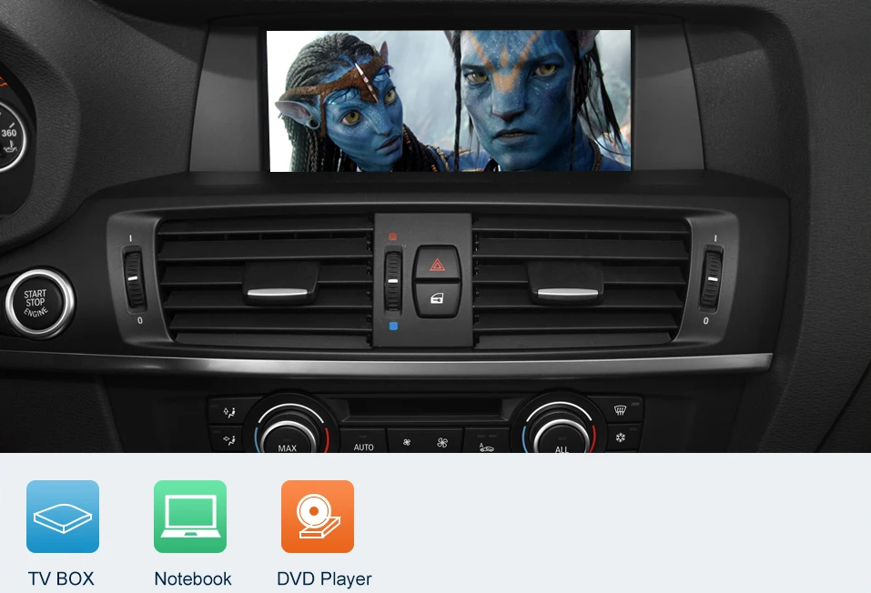 BMW X3 F25 X4 F26 2011–2016 Carplay Android Auto Kit
