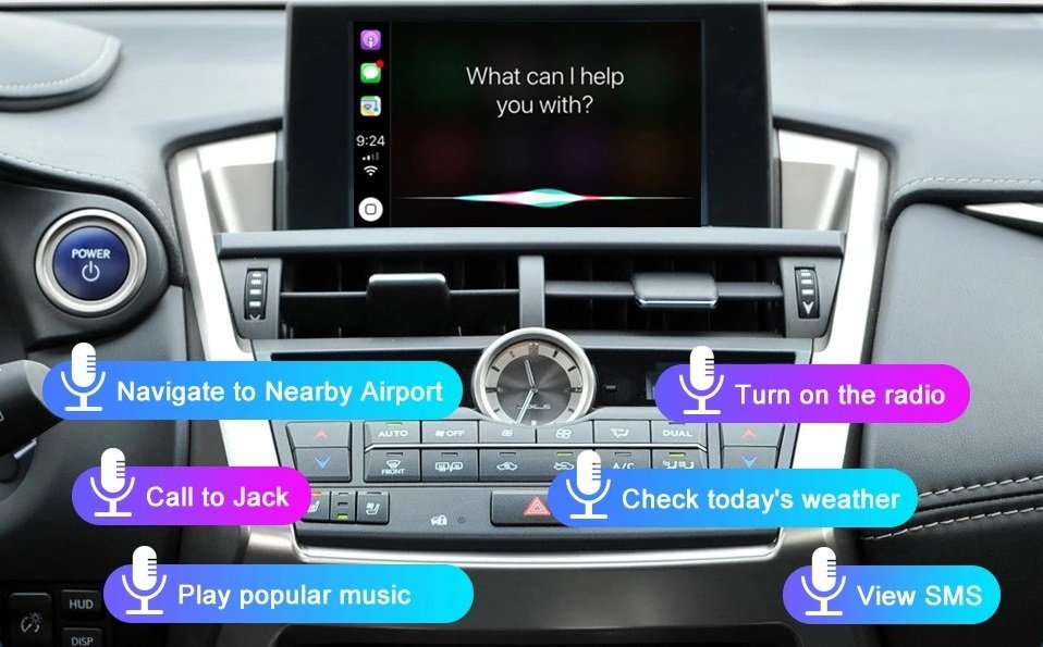Wireless Apple Carplay Android Auto Modul Für Lexus NX 2014-2019