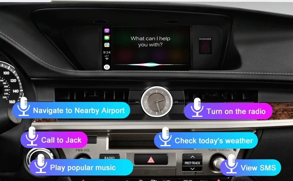 Wireless Apple Carplay Android Auto Box Für Lexus ES 2014-2019