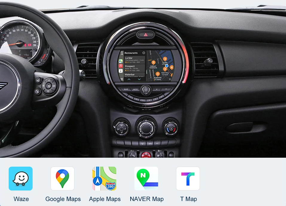 Android Auto CarPlay für BMW Mini Clubman Countryman Hardtop Cooper