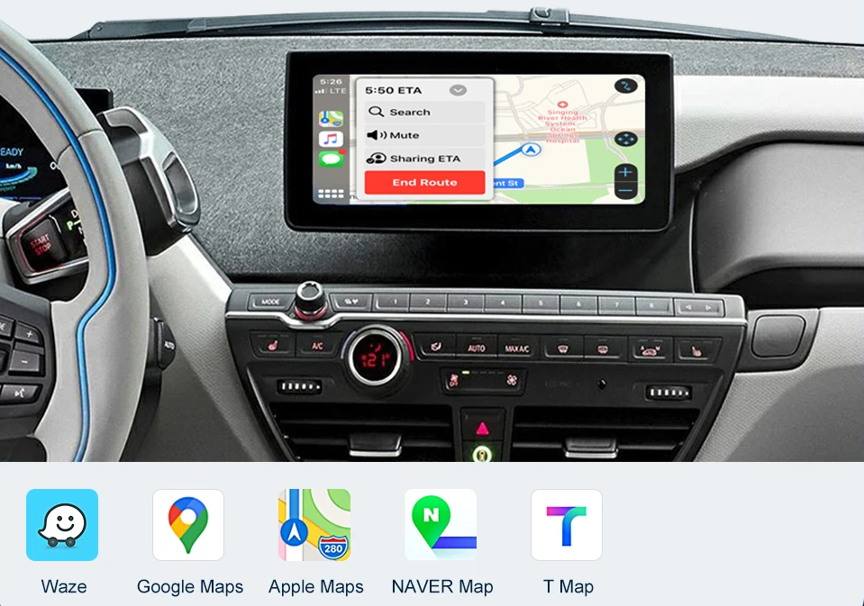 Carplay-Box Android Auto für BMW i3 I01 NBT EVO System 2012-2020