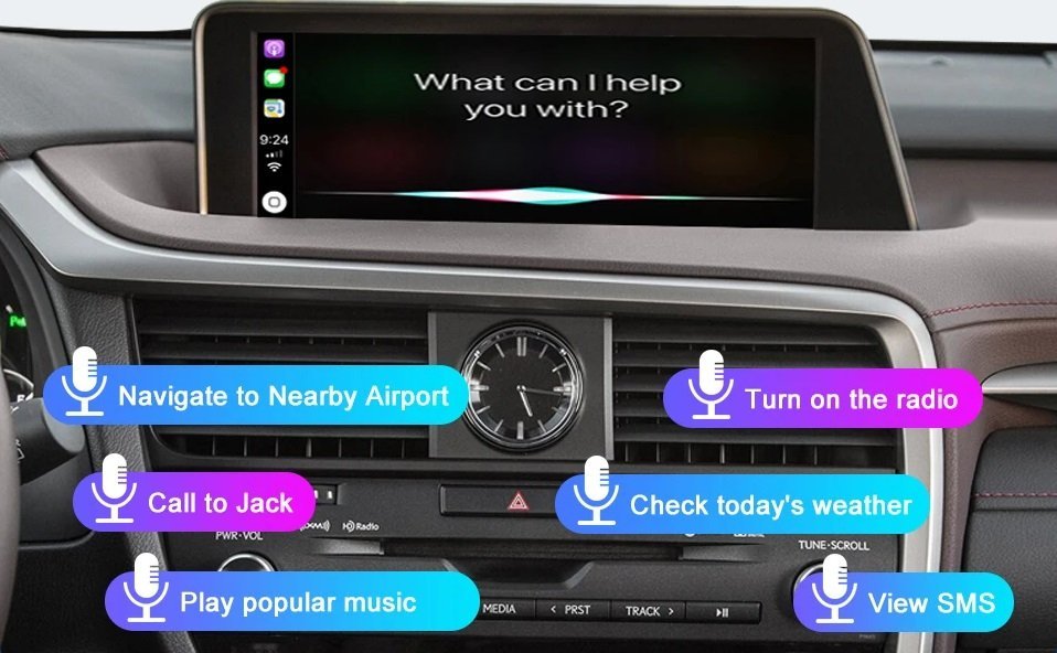 Wireless Apple Carplay Android Auto für Lexus RX 2016–2019