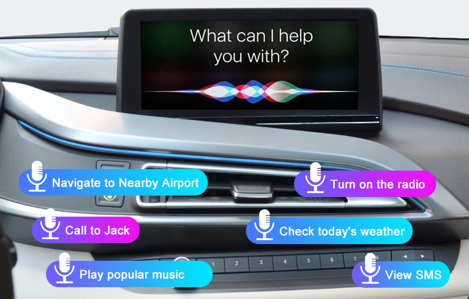 Für BMW i8 I12 NBT System 2014-2018 Android Auto Wireless Carplay Box