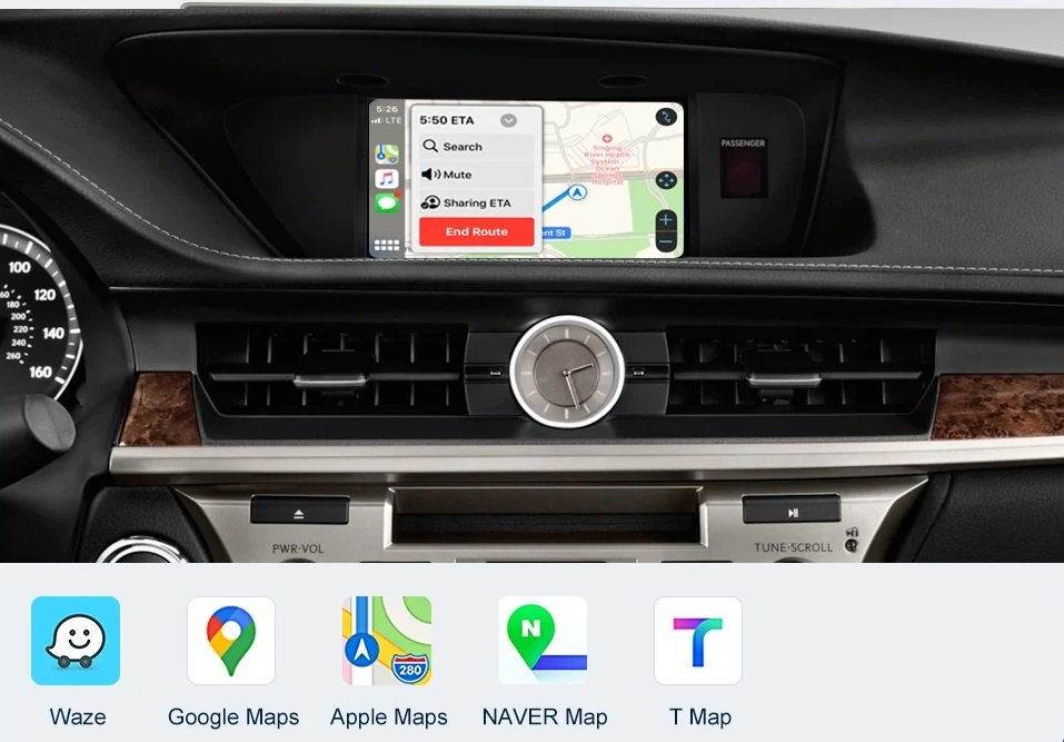 Wireless Apple Carplay Android Auto Box Für Lexus ES 2014-2019