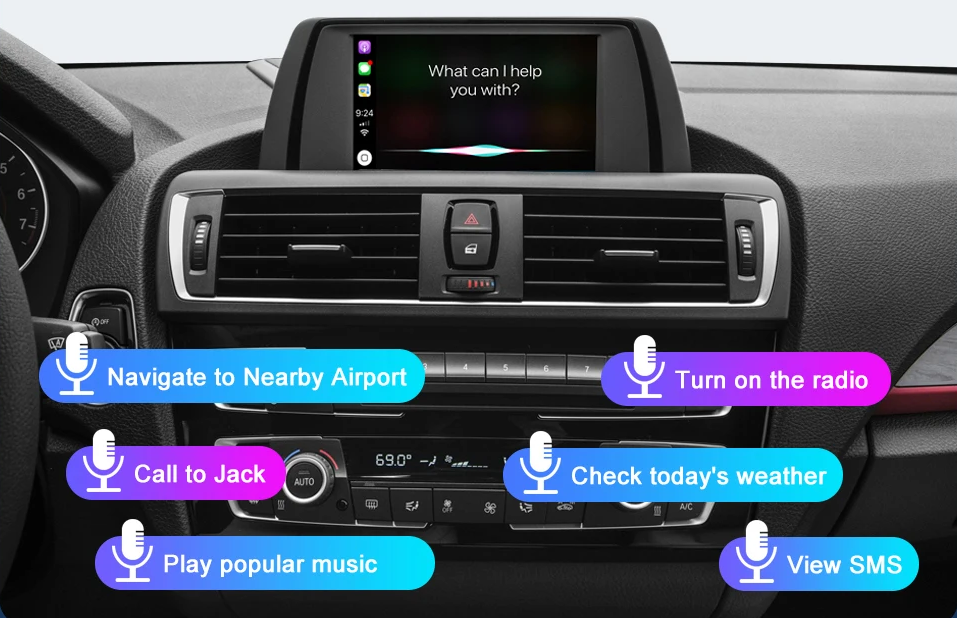 Drahtloses Android Auto Carplay für BMW NBT 1 2 3 4 5 7 Serie X1 X3 X4 X5 X6 F15 F16 F25 F26 F48 F01 F10 F11 F22 F20 F30 F32