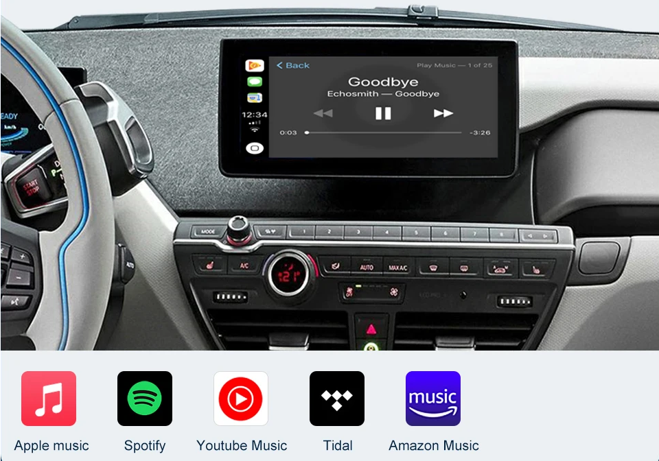 Carplay-Box Android Auto für BMW i3 I01 NBT EVO System 2012-2020