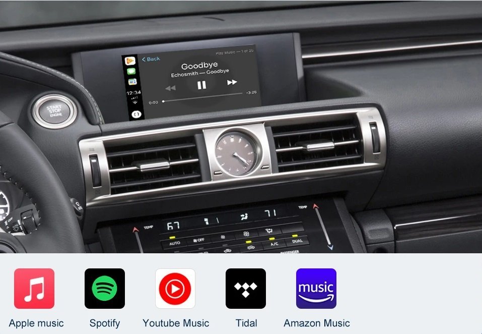 Apple Carplay Android Auto Box für Lexus IS 2014-2019