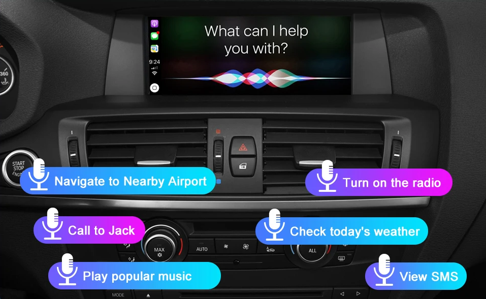 BMW X3 F25 X4 F26 2011–2016 Carplay Android Auto Kit