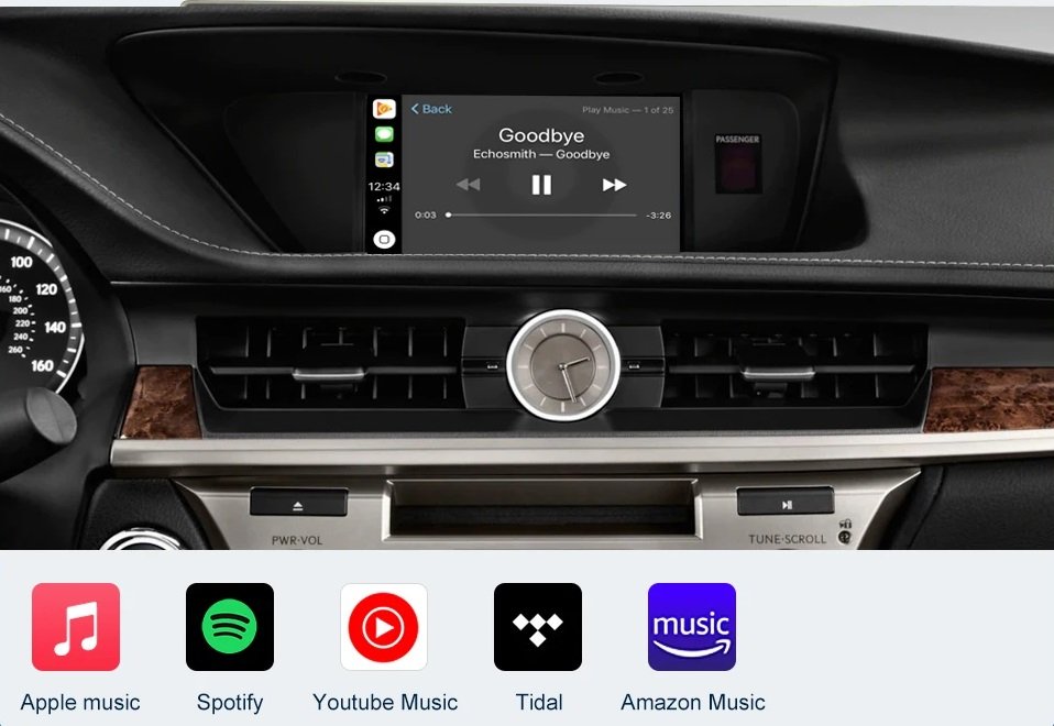 Wireless Apple Carplay Android Auto Box Für Lexus ES 2014-2019