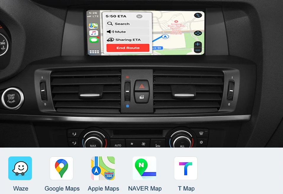BMW X3 F25 X4 F26 2011–2016 Carplay Android Auto Kit