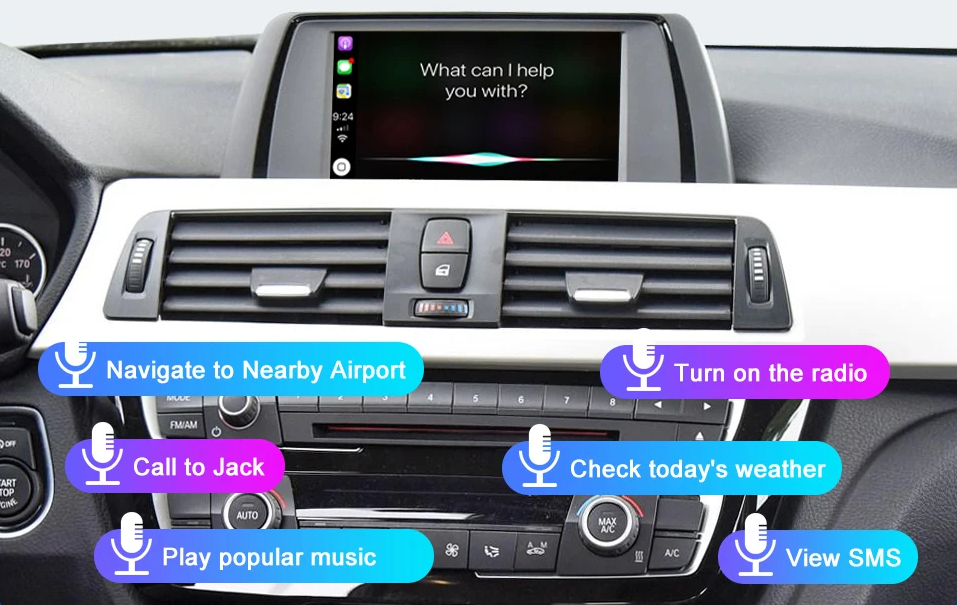 Für BMW 3 4 Series F30 F31 F32 F33 F34 F35 F36 2011-2016 Android Auto Box Carplay