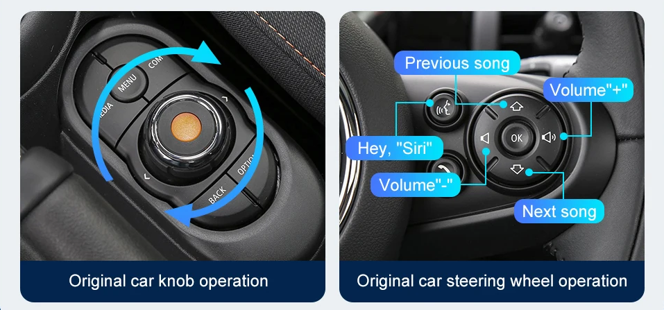 Android Auto CarPlay für BMW Mini Clubman Countryman Hardtop Cooper