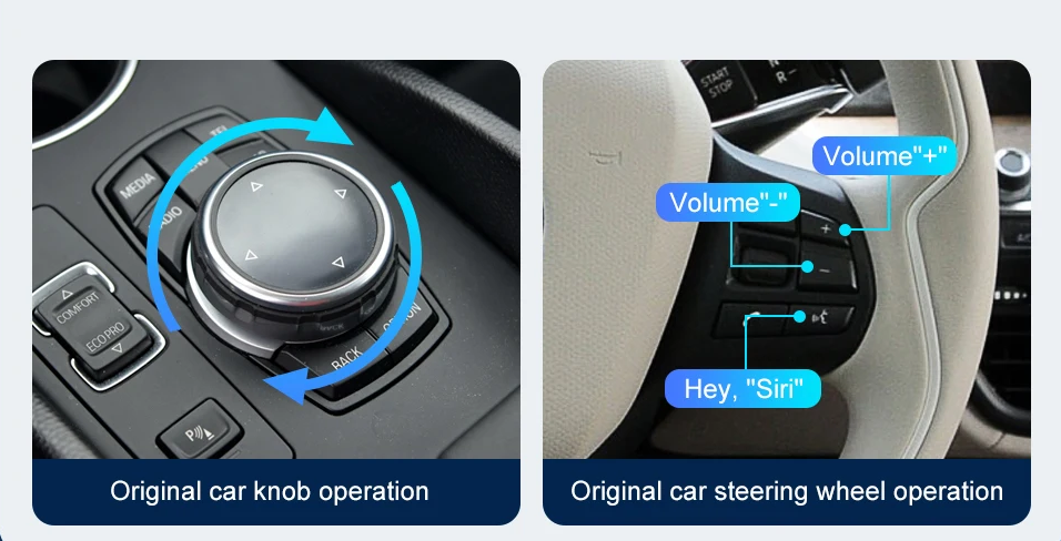 Carplay-Box Android Auto für BMW i3 I01 NBT EVO System 2012-2020