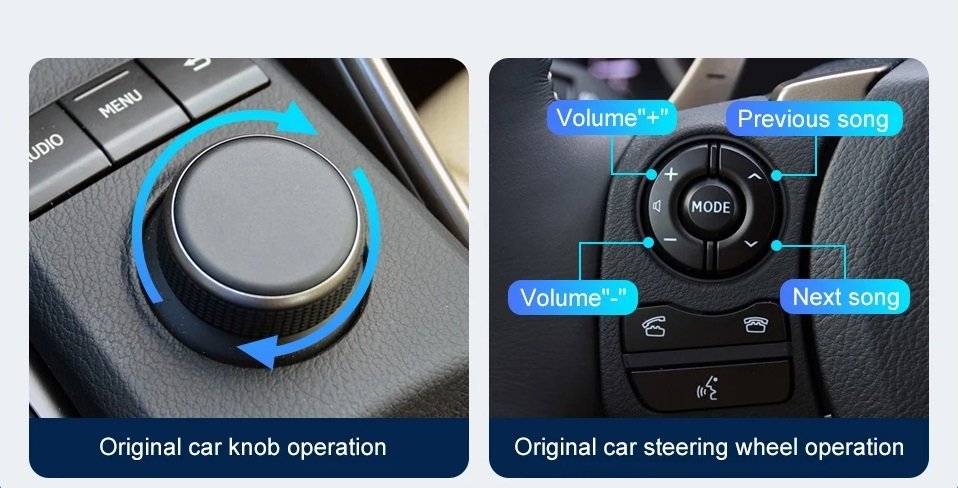 Apple Carplay Android Auto Box für Lexus IS 2014-2019