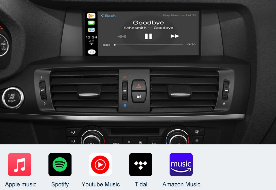 BMW X3 F25 X4 F26 2011–2016 Carplay Android Auto Kit