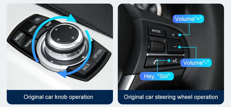BMW X3 F25 X4 F26 2011–2016 Carplay Android Auto Kit