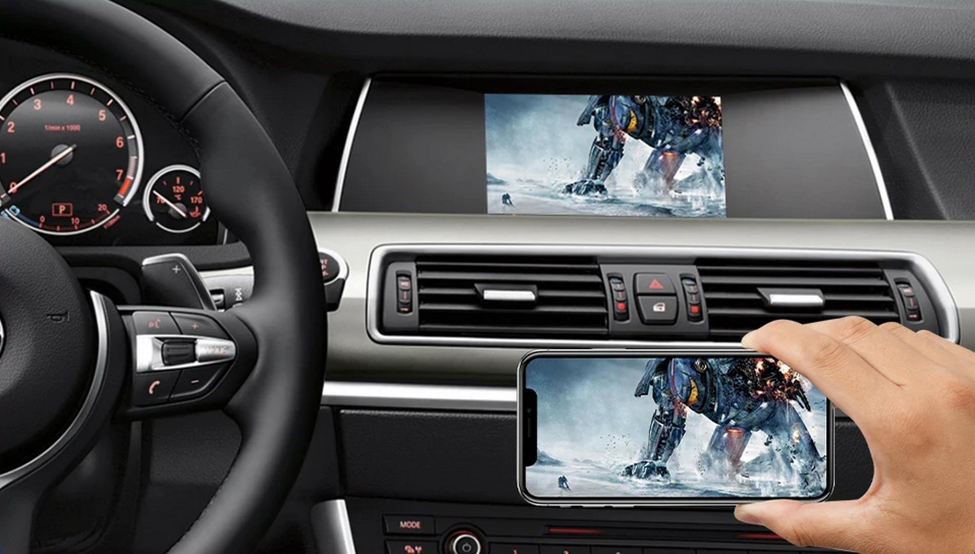 Android-Carplay-Box für BMW 5 7er F10 F11 F07 GT F01 F02 F03 F04 2009–2016
