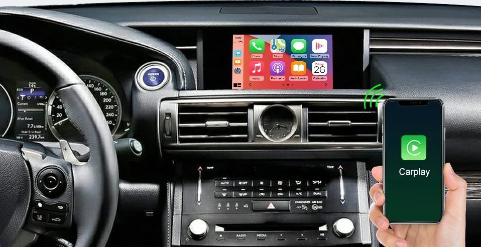 Apple Carplay Android Auto Box für Lexus IS 2014-2019