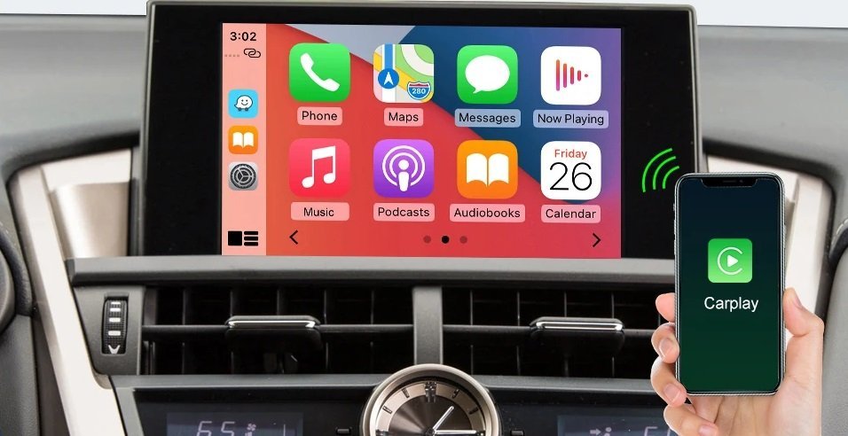 Apple Carplay Android Auto Kit für Lexus GS RC CT LS LX LC UX GX 2014-2019